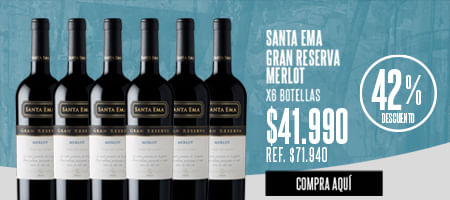 SANTA EMA GRAN RESERVA MERLOT X6