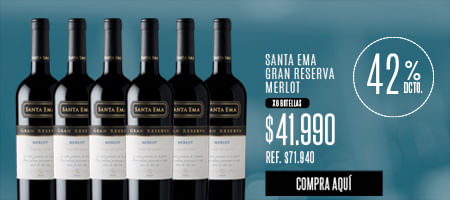 SANTA EMA GRAN RESERVA MERLOT X6