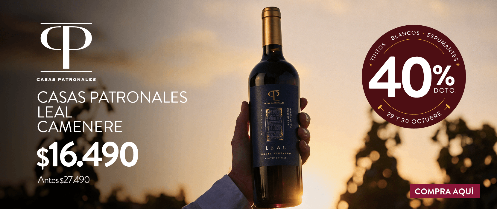 CASAS PATRONALES LEAL CARMENERE