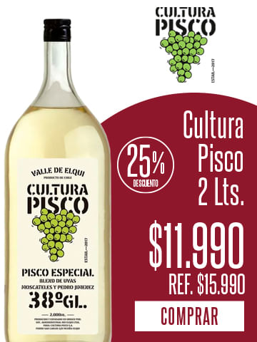 CULTURA PISCO 2 LTS3