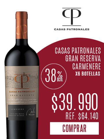 CASAS PATRONALES GRAN RESERVA CARMENERE X6