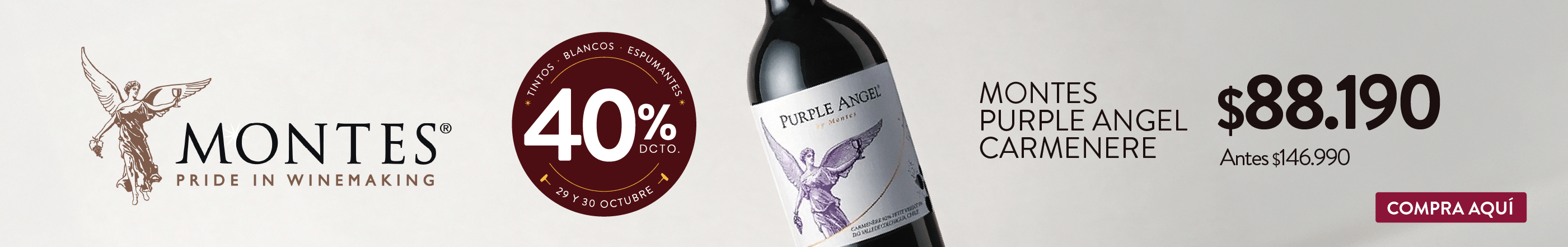 MONTES PURPLE ANGEL CARMENERE