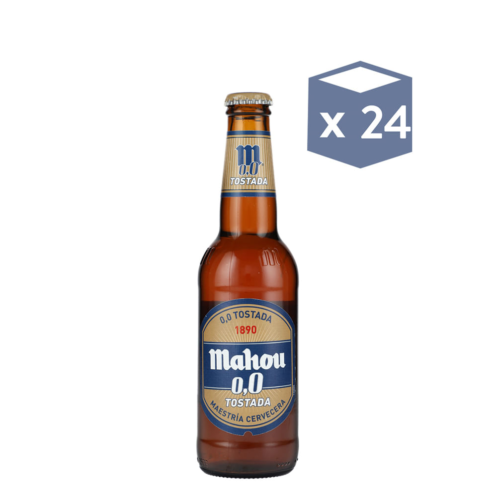Mahou 0´0 Tostada x 24