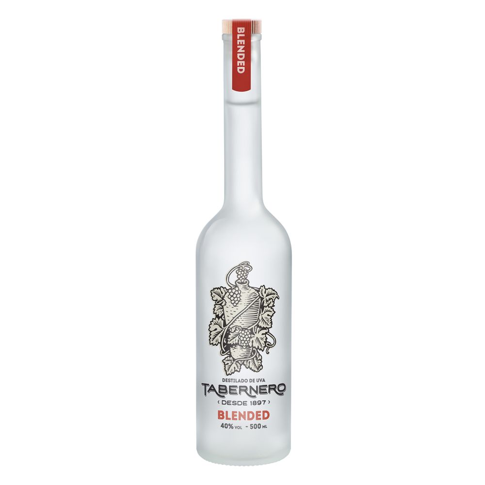 Tabernero Destilado De Uva Blended 500 cc