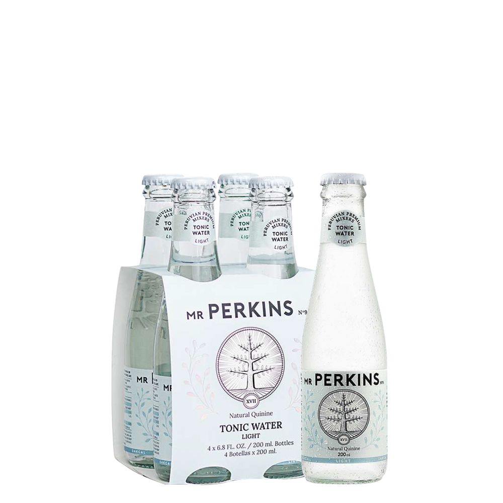 Mr Perkins Agua Tónica Light x4