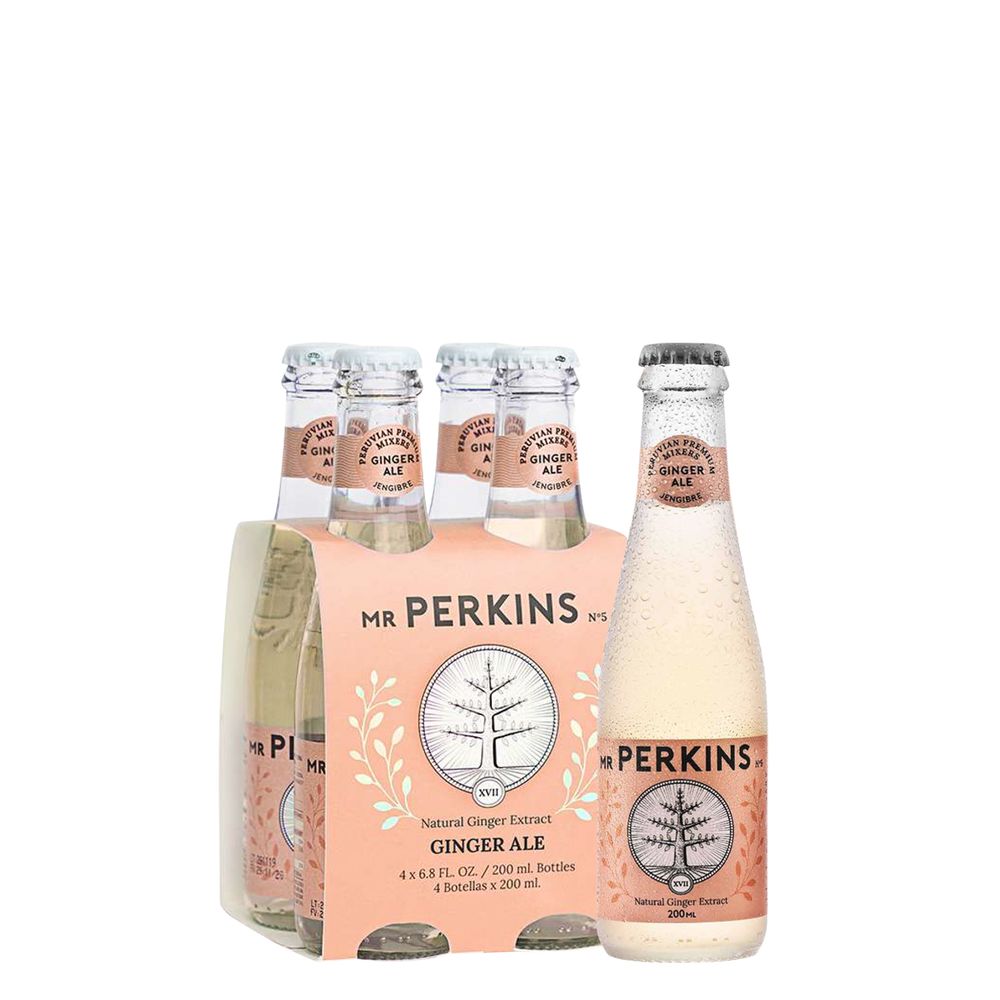 Mr Perkins Ginger Ale x4