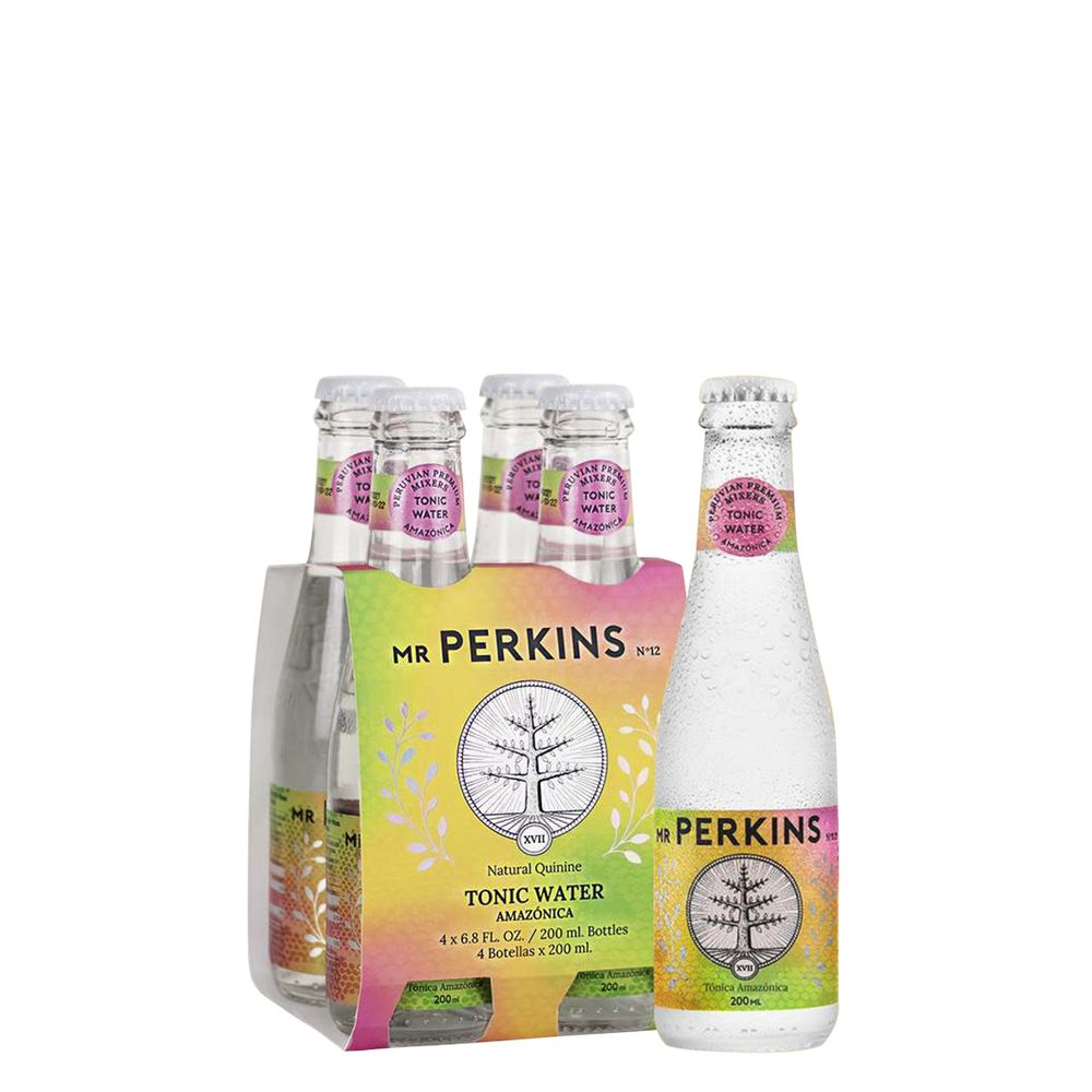 Mr Perkins Agua Tónica Amazónica x4
