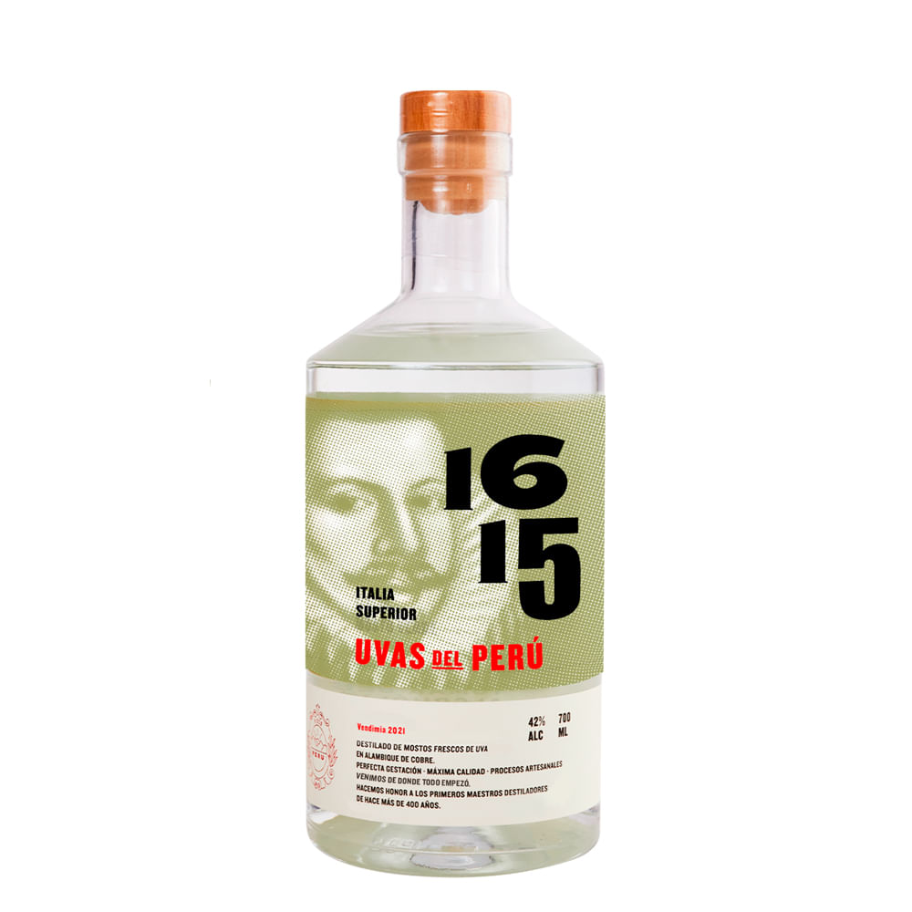 1615 Destilado De Uva Mosto Verde Italia