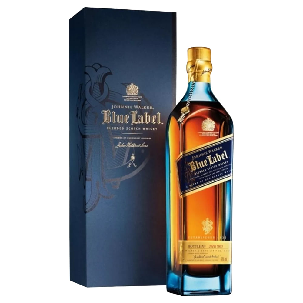 Whisky Johnnie Walker Etiqueta Azul