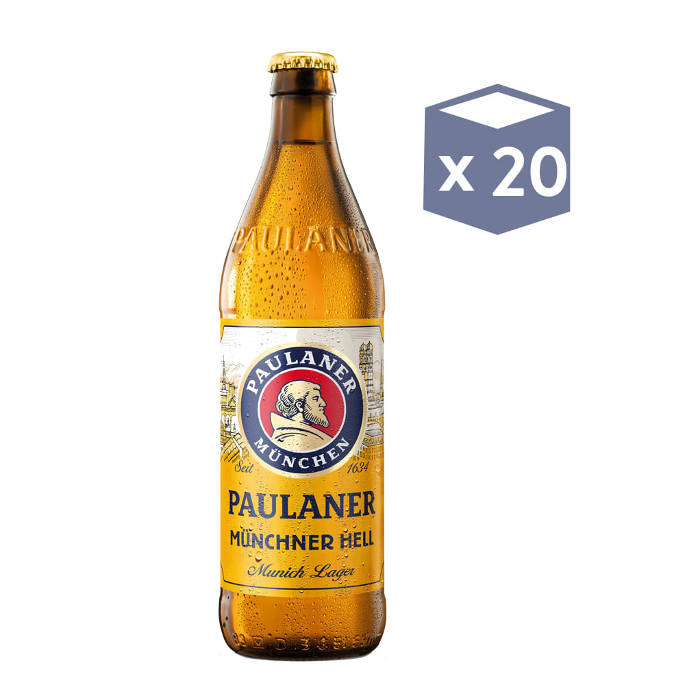 Paulaner Münchner Hell 500cc x20