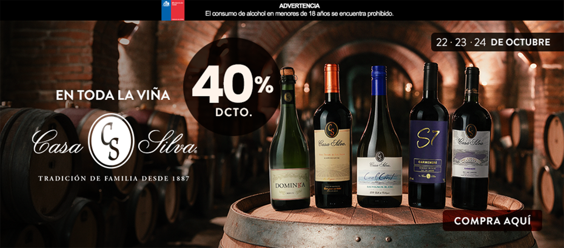 Casa Silva 40% Off